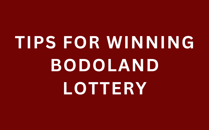 tips for winning bodoland lottery