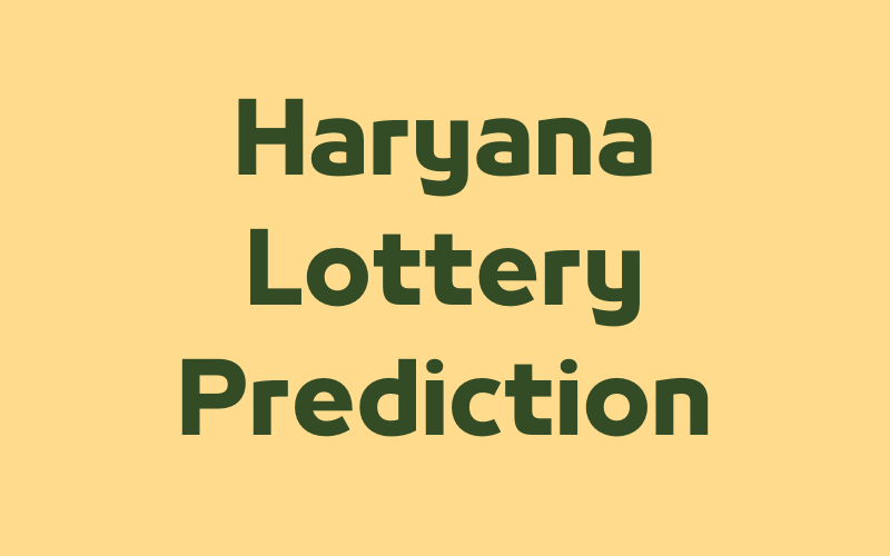 haryana lottery prediction