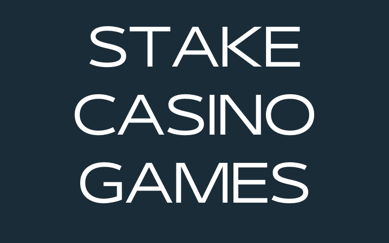 stake india casino games