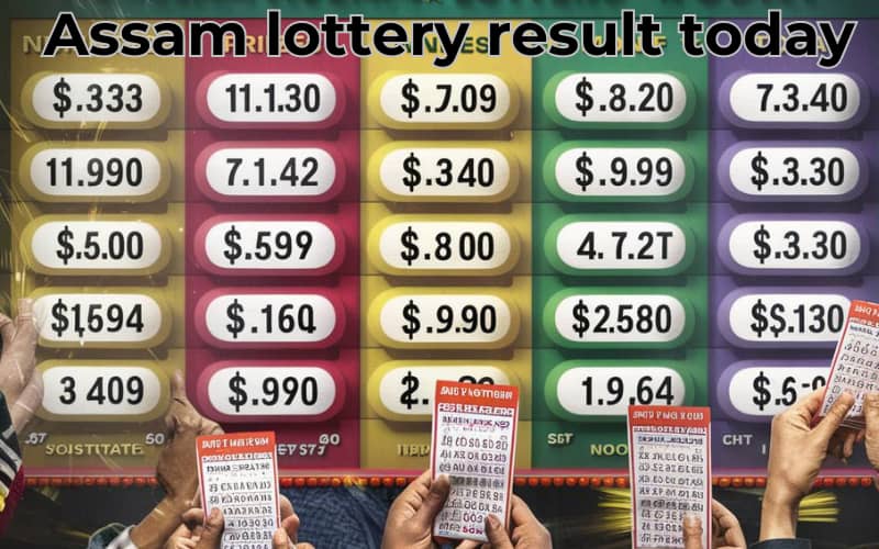 assam lottery result today play