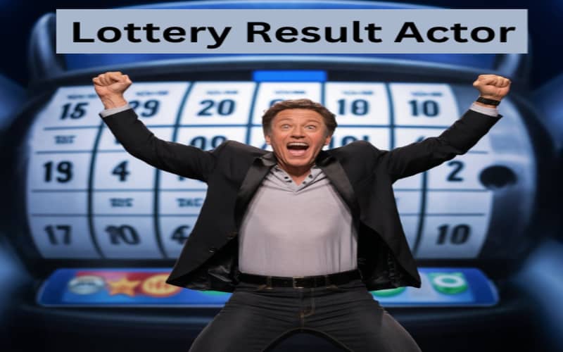 lottery result actor