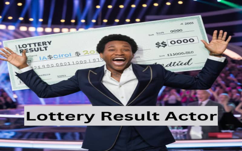 lottery result actor