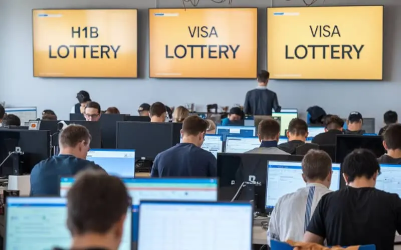 h1b visa lottery