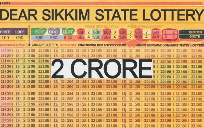 sikkim state lotteries dear